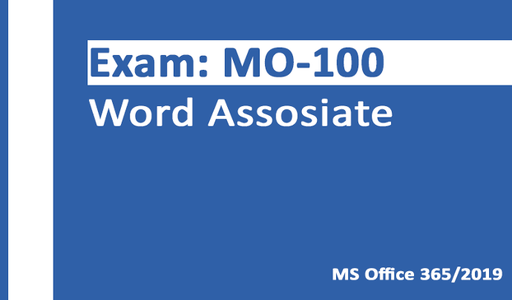 Microsoft 100 Certification (MO100)